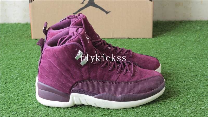 Air Jordan 12 PSNY Bordeaux Suede